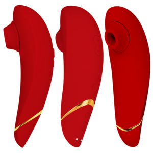 Womanizer Premium 2 — Air Pulse Stimulator, Waterproof, Bordeaux — Clitoral Stimulators — view 3