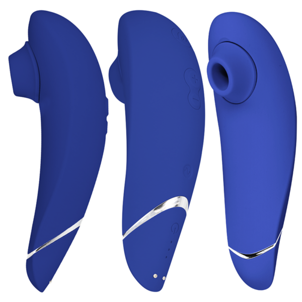Womanizer Premium 2 — Air Pulse Stimulator, Waterproof, Blueberry — Clitoral Stimulators — view 6