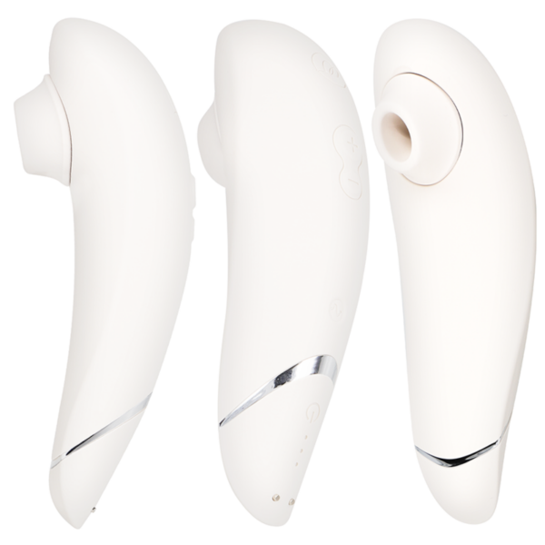 Womanizer Premium 2 — Air Pulse Stimulator, Waterproof, Warm Grey — Clitoral Stimulators — view 7