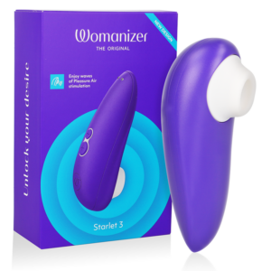 Womanizer Starlet 3 — Air Pulse Stimulator, Waterproof, Indigo — Clitoral Stimulators