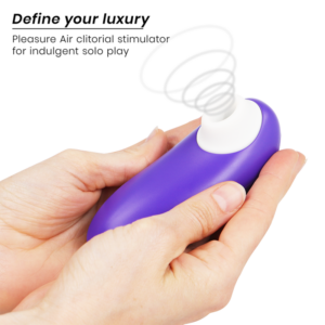 Womanizer Starlet 3 — Air Pulse Stimulator, Waterproof, Indigo — Clitoral Stimulators — view 3
