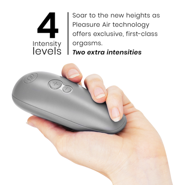 Womanizer Starlet 3 — Air Pulse Stimulator, Waterproof, Grey — Clitoral Stimulators — view 6