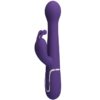 Pretty Love Dejon — Thrusting Vibrator, Rechargeable, Purple — Rabbit Vibrators