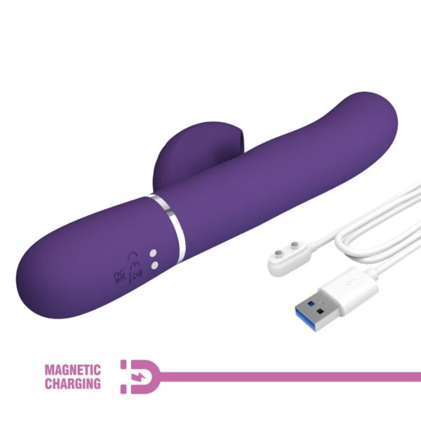 Pretty Love Perlita — Rabbit Vibrator, Rechargeable, Purple — Rabbit Vibrators — view 9