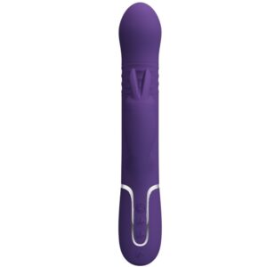 Pretty Love Coale — Thrusting Vibrator, Rechargeable, Purple — Rabbit Vibrators — view 2