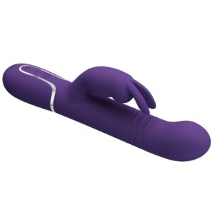 Pretty Love Coale — Thrusting Vibrator, Rechargeable, Purple — Rabbit Vibrators — view 4