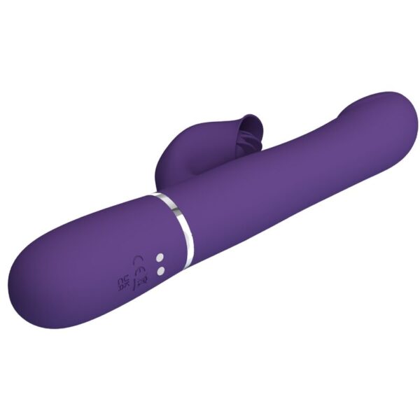 Pretty Love Zalin — Rabbit Vibrator, Rechargeable, Purple — G-Spot Vibrators — view 3