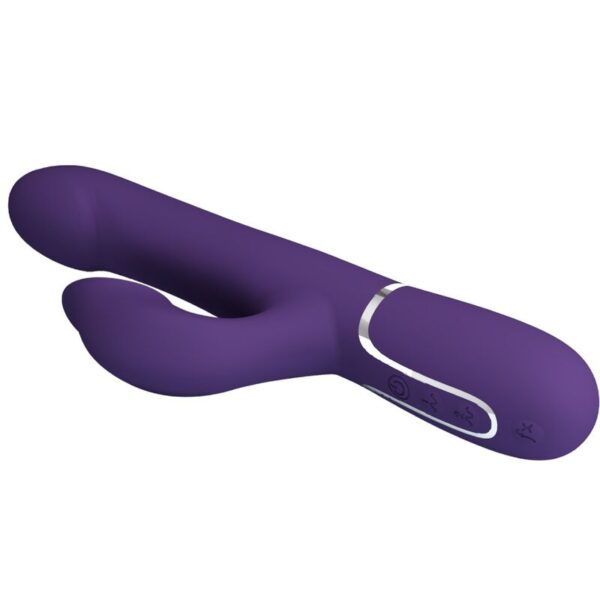 Pretty Love Zalin — Rabbit Vibrator, Rechargeable, Purple — G-Spot Vibrators — view 4