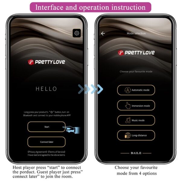 Pretty Love Hector — Vibrator, App-Controlled, Violet — App-Controlled Sex Toys — view 16