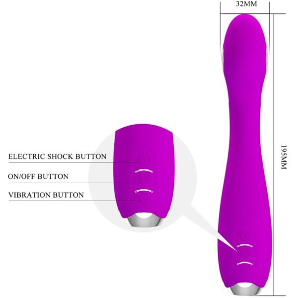 Pretty Love Hector — Vibrator, App-Controlled, Violet — App-Controlled Sex Toys — view 12