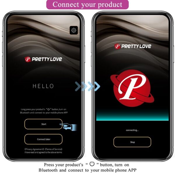 Pretty Love Hector — Vibrator, App-Controlled, Violet — App-Controlled Sex Toys — view 11