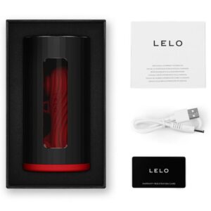 LELO F1S V3 — Male Masturbator, App-Controlled, Red — Automatic Masturbators — view 3