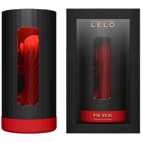 LELO F1S V3 — Male Masturbator, App-Controlled, XL, Red — Automatic Masturbators — view 2