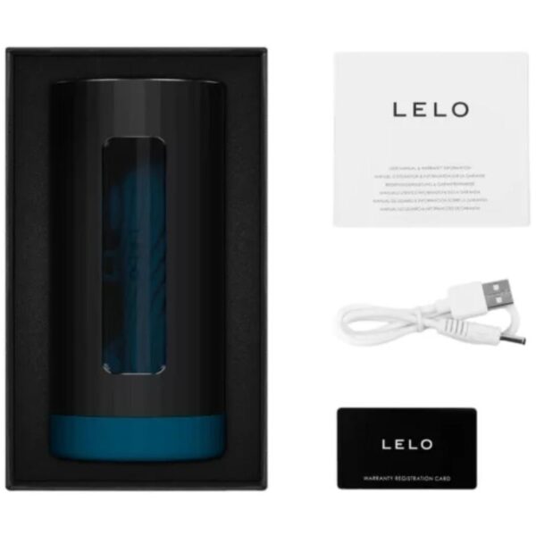 LELO F1S V3 — Male Masturbator, App-Controlled, XL, Teal — Automatic Masturbators — view 4