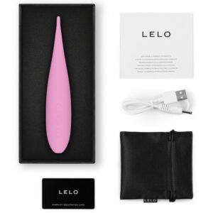 LELO Dot Travel — Clitoral Stimulator, Silicone, Pink — Clitoral Stimulators — view 4