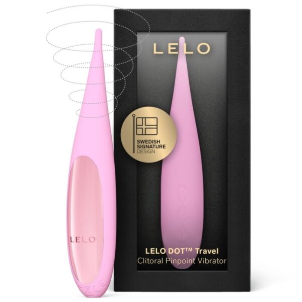 LELO Dot Travel — Clitoral Stimulator, Silicone, Pink — Clitoral Stimulators — view 5