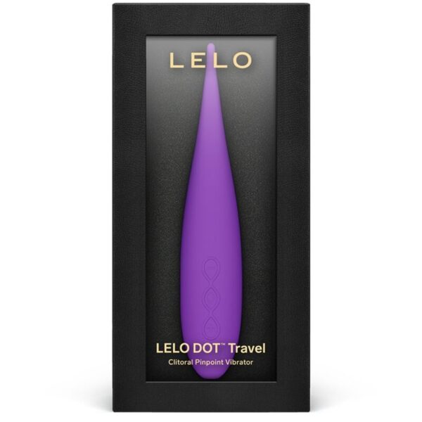 LELO Dot Travel — Clitoral Stimulator, Silicone, Purple — Clitoral Stimulators — view 3