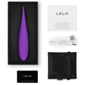 LELO Dot Travel — Clitoral Stimulator, Silicone, Purple — Clitoral Stimulators — view 2