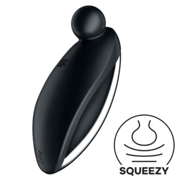 Satisfyer Spot On 2 — Lay-On Vibrator, Waterproof, Black — Clitoral Toys