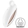 Satisfyer Spot On 2 — Lay-On Vibrator, Waterproof, White — Clitoral Toys