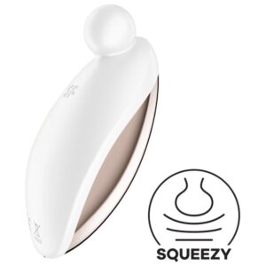 Satisfyer Spot On 2 — Lay-On Vibrator, Waterproof, White — Clitoral Toys