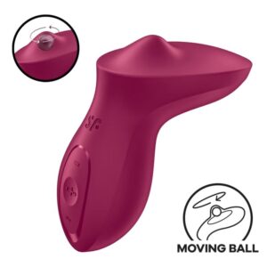 Satisfyer Exciterrr — Lay-On Vibrator, Berry — Clitoral Toys