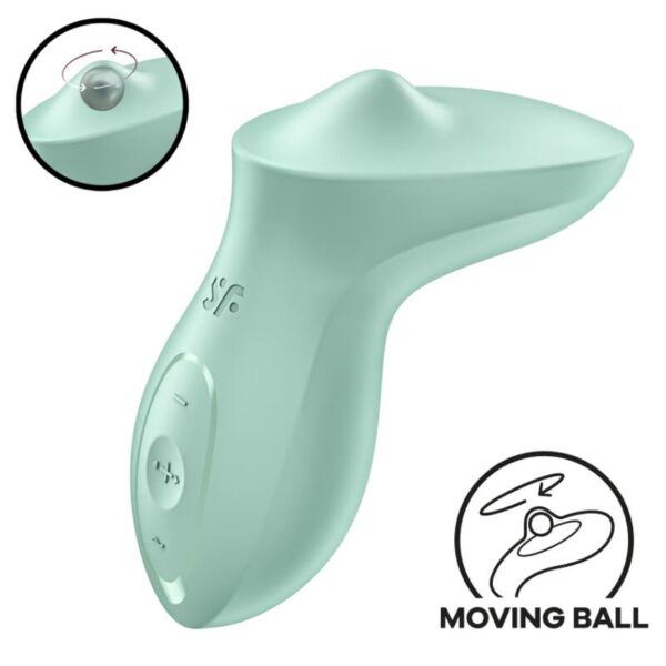 Satisfyer Exciterrr — Lay-On Vibrator, Mint — Clitoral Toys — view 2