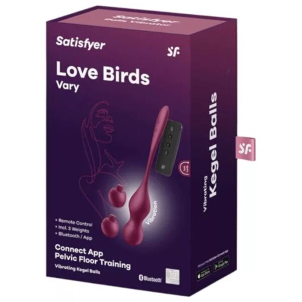 Satisfyer Love Birds Vary — Vibrating Kegel Balls, App-Controlled — App-Controlled Sex Toys — view 2