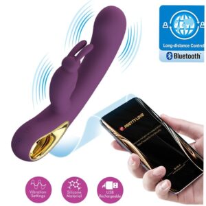 Pretty Love Liam — Rabbit Vibrator, App-Controlled, Purple — App-Controlled Sex Toys