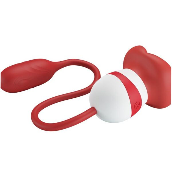 Pretty Love Aliyah — Tongue Vibrator, Rechargeable, Red — Clitoral Stimulators — view 6