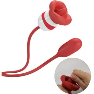 Pretty Love Aliyah — Tongue Vibrator, Rechargeable, Red — Clitoral Stimulators — view 2