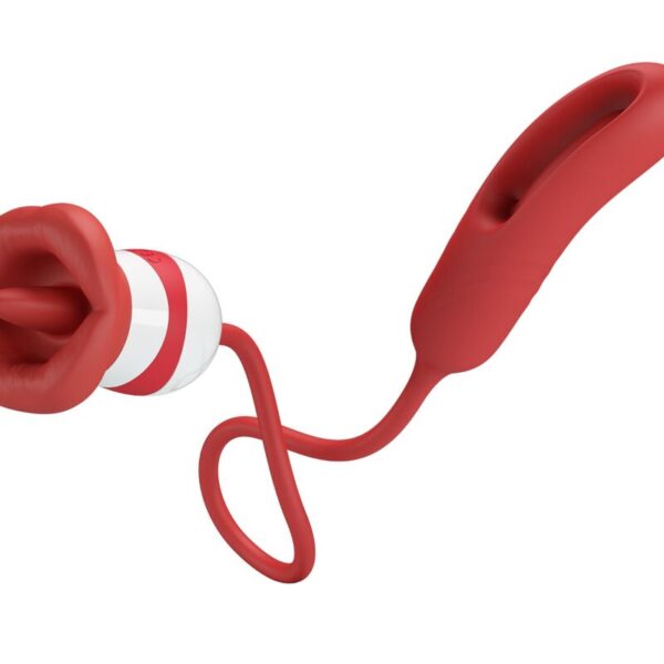 Romance Alyss — Tongue Vibrator, Rechargeable, Red — Clitoral Stimulators — view 2