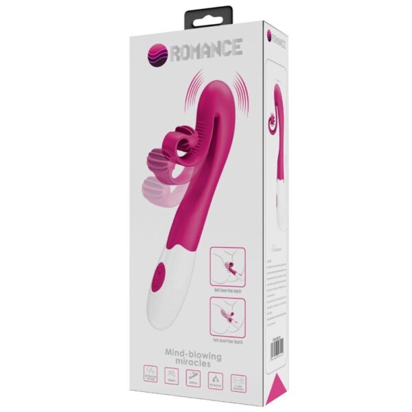 Romance — Rabbit Vibrator, Waterproof, Pink — Rabbit Vibrators — view 4