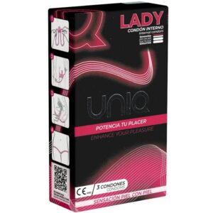 Uniq Lady — Female Condoms, 3 Pack — Condom 3 Packs