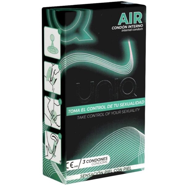 Uniq Air — Female Condoms, 3 Pack — Condom 3 Packs