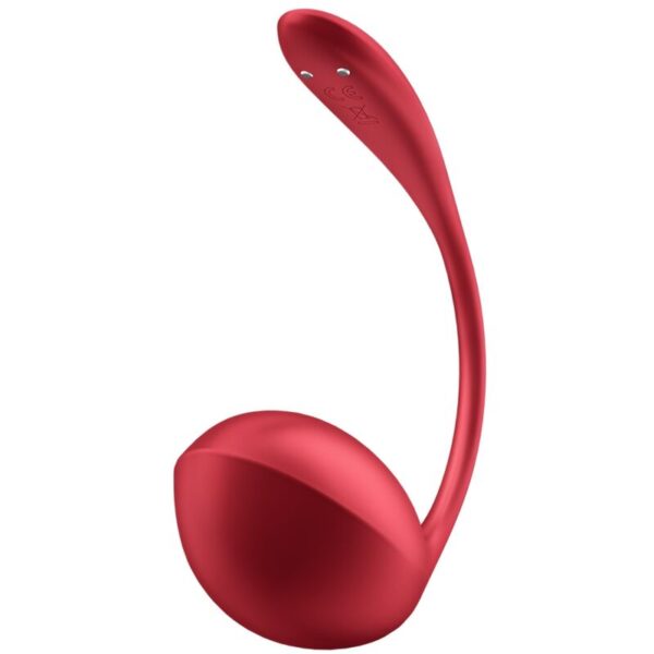 Satisfyer Shiny Petal — Wearable Vibrator, Remote Control, Red — App-Controlled Sex Toys — view 7