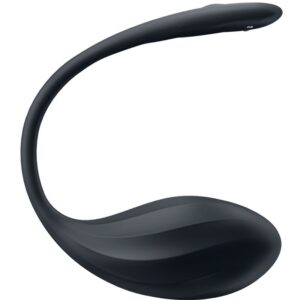 Satisfyer Ribbed Petal — Wearable Vibrator, Remote Control, Black — App-Controlled Sex Toys — view 4