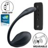 Satisfyer Ribbed Petal — Wearable Vibrator, Remote Control, Black — App-Controlled Sex Toys