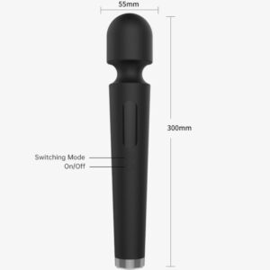 Armony X Power Large — Wand Massager, Black — Vibrators — view 2