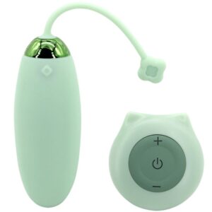 Armony Kitty Fun — Vibrating Egg, Remote Control, Green — Clitoral Stimulators