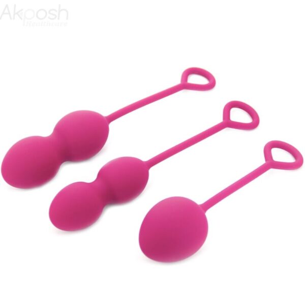 Armony Anabiosis — Kegel Weights, Burgundy — Kegel Balls & Ben Wa Balls — view 3