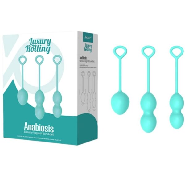 Armony Anabiosis — Kegel Weights, Green — Kegel Balls & Ben Wa Balls — view 8