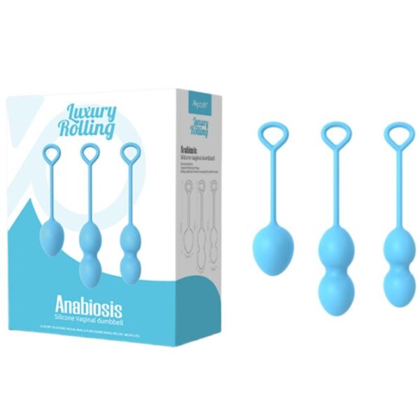 Armony Anabiosis — Kegel Weights, Blue — Kegel Balls & Ben Wa Balls — view 8