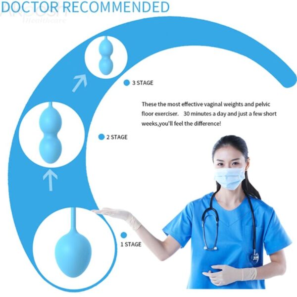 Armony Anabiosis — Kegel Weights, Blue — Kegel Balls & Ben Wa Balls — view 7