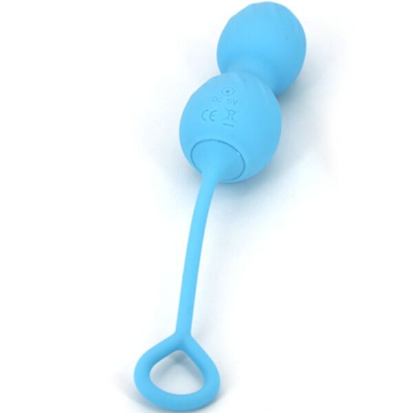 Armony Blossoms — Vibrating Kegel Balls, Remote Control, Blue — Kegel Balls & Ben Wa Balls — view 6