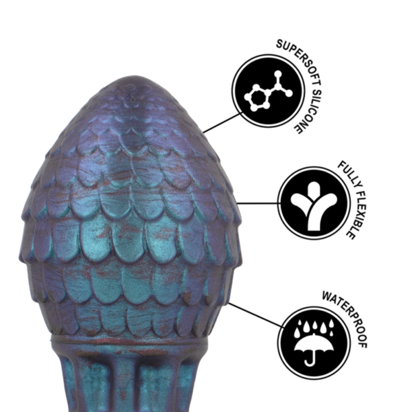 Epic Vrakos Dragon Egg — Butt Plug, 11.5 cm — Anal — view 5