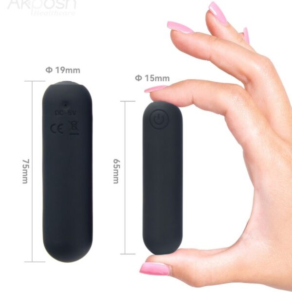 Armony Splash Hehe — Bullet Vibrator, Waterproof, Black — Bullet Vibrators — view 3