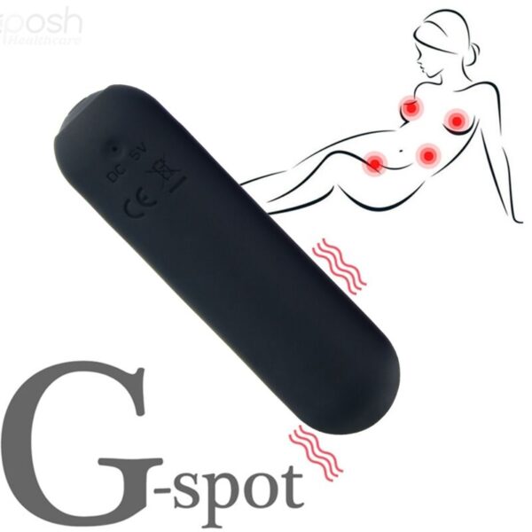 Armony Splash Haha — Bullet Vibrator, Waterproof, Black — Bullet Vibrators — view 6
