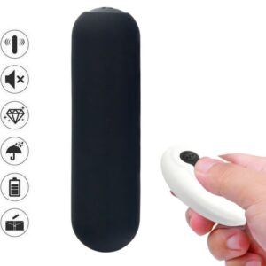 Armony Splash Joie — Bullet Vibrator, Remote Control, Black — Bullet Vibrators