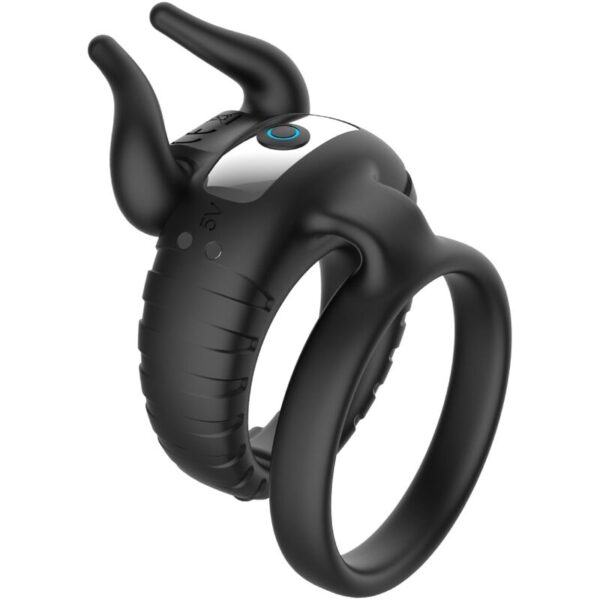 Armony Bull’s Pasion — Vibrating Cock Ring, Black — Cock Rings